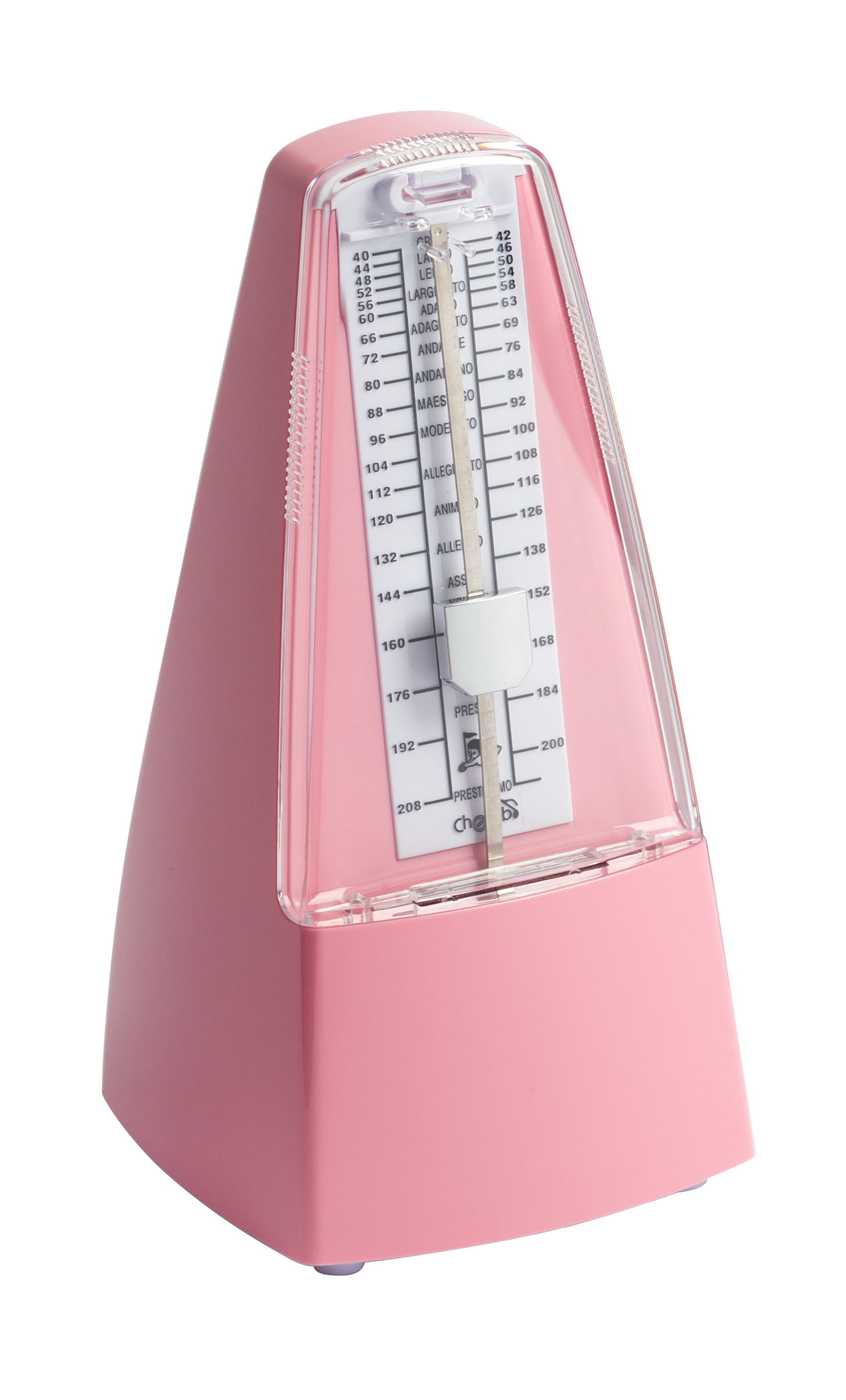 CHERUB | WSM305PP | Pyramid Style Mechanical Metronome with Bell. CHERUB | WSM305PP | Pyramid Style Mechanical Metronome with Bell.